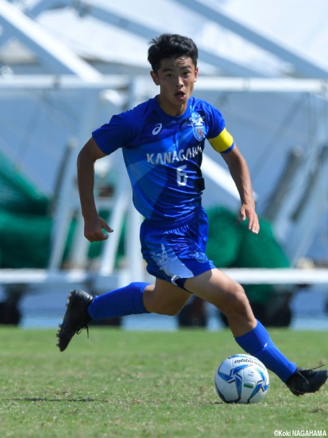 [国体少年男子]2年ぶりV神奈川県登録全16選手コメント_MF柴田徹(湘南ユース、2年)「最高に嬉しかった」