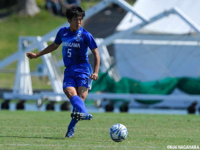 [国体少年男子]2年ぶりV神奈川県登録全16選手コメント_DF小林夏生(横浜FMユース、1年)「昂士とチーム全員が支えてくれて勝つことができた」