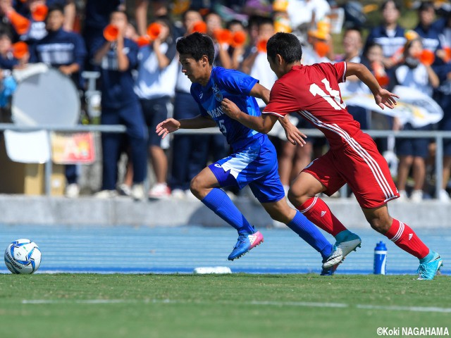 [国体少年男子]2年ぶりV神奈川県登録全16選手コメント_MF松田詠太郎(横浜FMユース、1年)「今日は走ってやろうと」