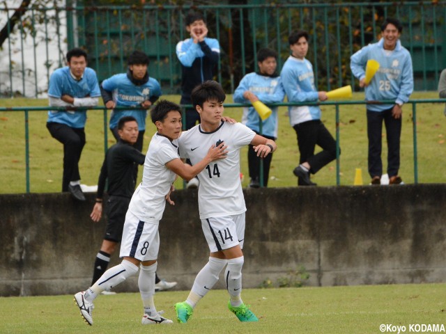 [関東2部]大石圧巻の2試合連続ハット、国士舘大首位盤石(20枚)