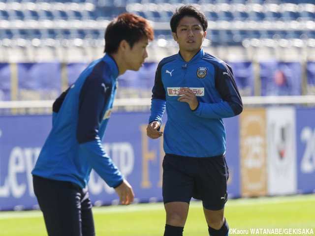 戦線復帰のプレーメーカー…川崎F大島「仲間が頑張ってくれたからチャンスがある」