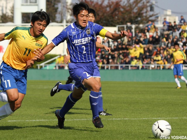 「心で勝負」の実践学園牽引するDF尾前主将:東京B(4枚)