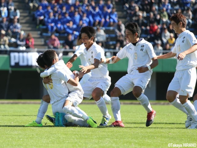 神村学園が「負け試合」から清水内定FW高橋の一撃で同点!PK戦を制して決勝へ:鹿児島