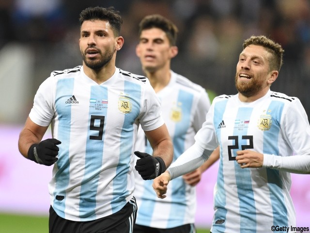 アグエロの519日ぶり弾が決勝点に…アルゼンチンがW杯決勝の地でロシアに辛勝