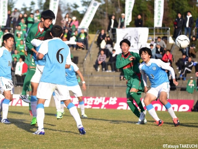 [MOM2314]徳島北DF川久保燎(3年)_3日後にも決戦控える“受験生”が初V導く決勝ヘッド!