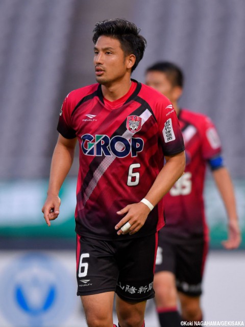 岡山、在籍10年目DF竹田ら4選手の契約満了を発表