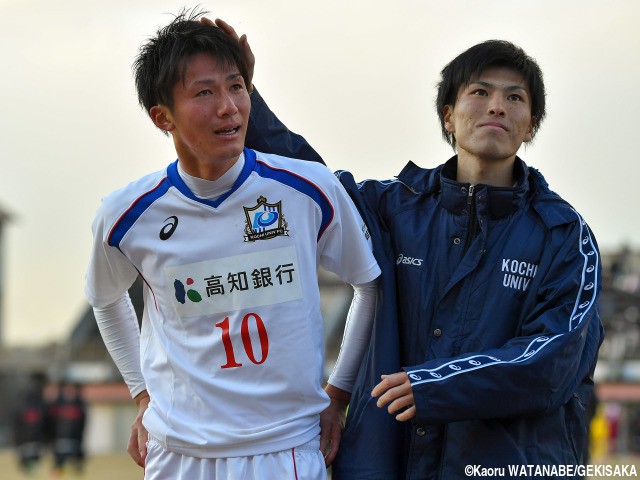 高知大は2年ぶり初戦勝利ならず…涙の選手、監督がチームへの思いを語る