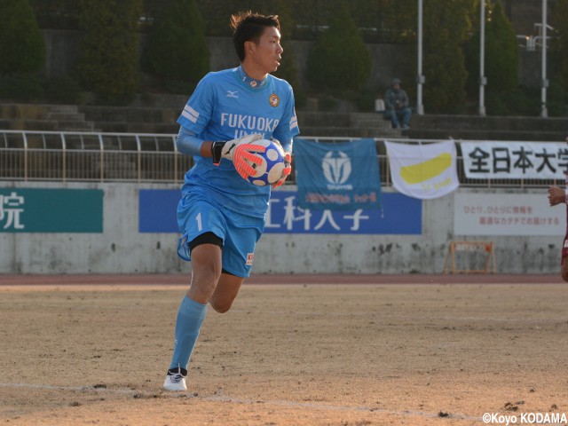 C大阪内定守護神が魅せた!福岡大が大体大を退ける(20枚)