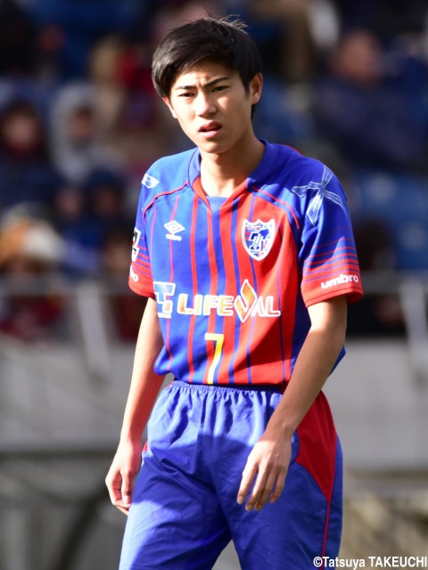 チャントは愛された“レジェンド”と同じ…FC東京U-18のサイドアタッカーMF杉山伶央(8枚)