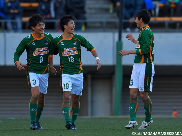 青森山田が初戦5-0快勝!連覇に向けて前回王者が好スタート(20枚)