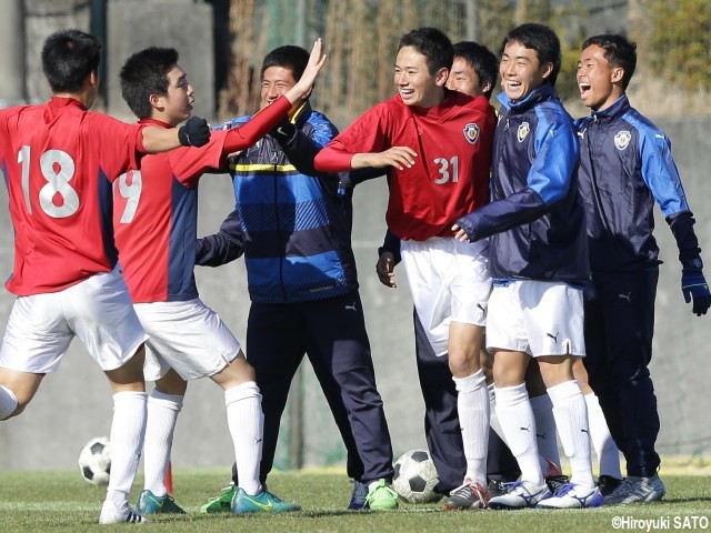 [MOM2418]浜松開誠館DF山田梨功(2年)_DFリーダーのFK弾! 「全てのタイトルを取る」野望は“裏選手権”から