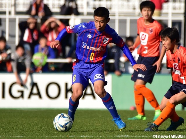 U-16日本代表候補、FC東京U-15深川のMF安田虎士朗を追加招集