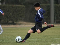 [練習試合]02ジャパンのエースへ、15歳FW中野桂太が市船相手に2発!(4枚)