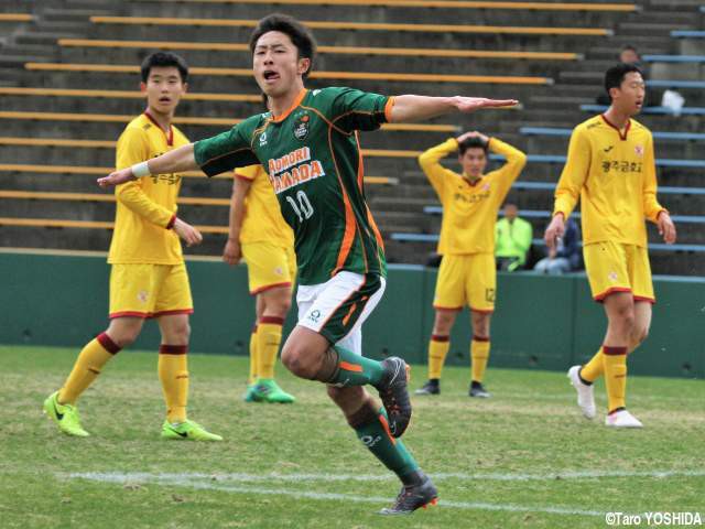 [サニックス杯]青森山田が韓国強豪に逆転勝ち、FC東京U-18と福岡U-18が2連勝