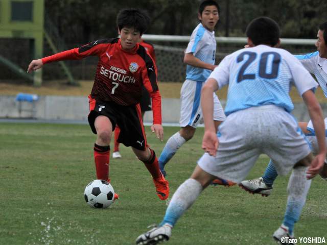 [新人戦]今年の瀬戸内は繋いで勝負。司令塔・吉田「悪いコンディションでもできないと」