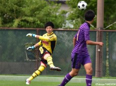 3年前の『選手権準優勝GK』に憧れて…成徳深谷GK神尾龍汰、低空パントは「ずっと練習していた」