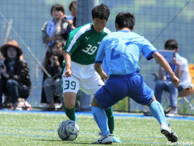 [Rookie League]中学時代控えも「糧に」頑張り、チャンス得た韮崎MF小泉がゴール