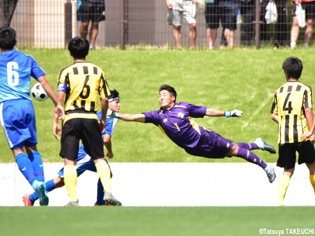 171cm守護神は“片手パンチング”が武器、東海大相模GK夏井隆太「両手で行くより…」