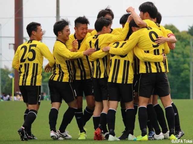 [東海学生選手権]神谷ツインズ2連弾の東園大、土井決勝弾の常葉大浜松が決勝進出&大臣杯出場権獲得!