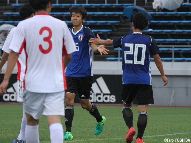 U-19代表候補、新戦力候補中心の2試合目は福元、品田ゴールで勝利