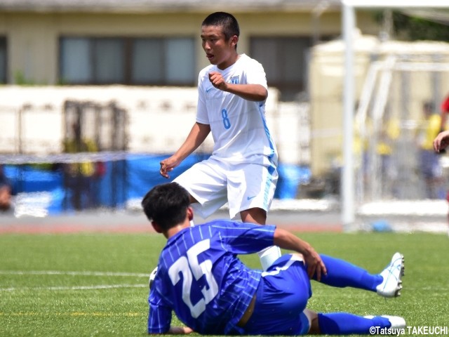 鋭い読みで決勝カウンターの起点に…桐光学園の2年生ボランチ中村「どれだけ通用するか試したい」