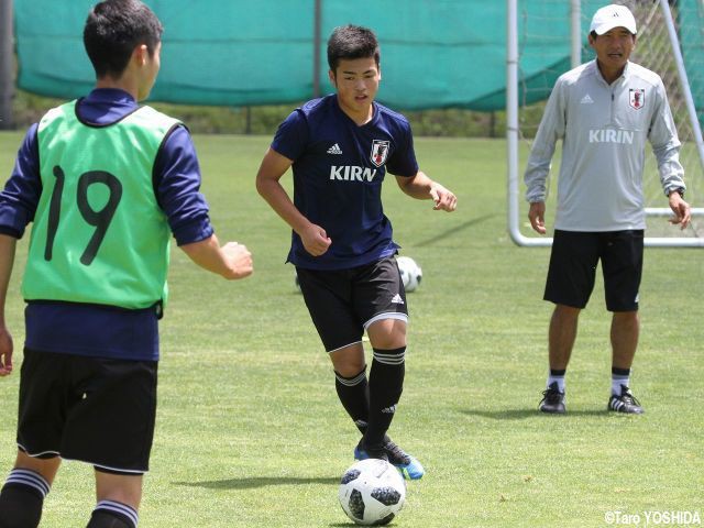 U-16日本代表は初戦から先発7人入れ替えてセネガル戦へ。初代表のFW樺山「ワクワクがヤバイです」