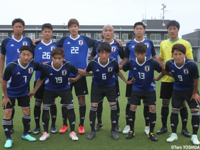 U-19日本代表候補、主力組が大学生に3発逆転勝ち(25枚)