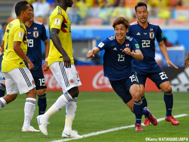 W杯初ゴールを喜ぶ大迫「子供のころからの夢だった」