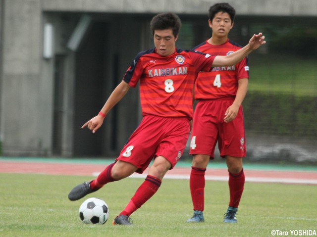 浜松開誠館の中盤で存在感放ったMF川畑&10番背負う1年生MF熊取谷(6枚)