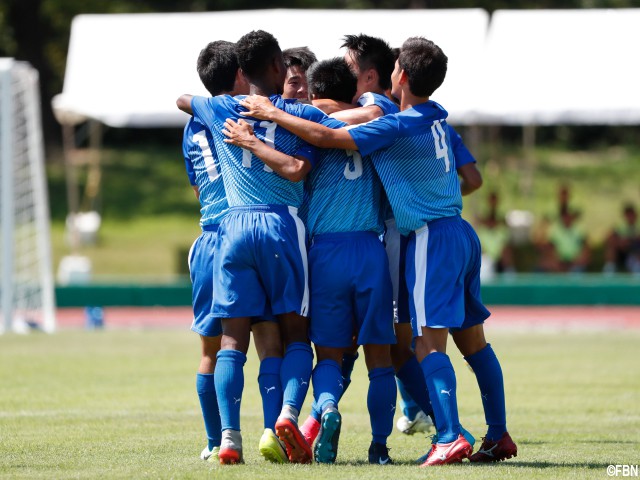 [総体]三浦学苑、初出場初優勝以来の勝利で未だ総体負けなし!