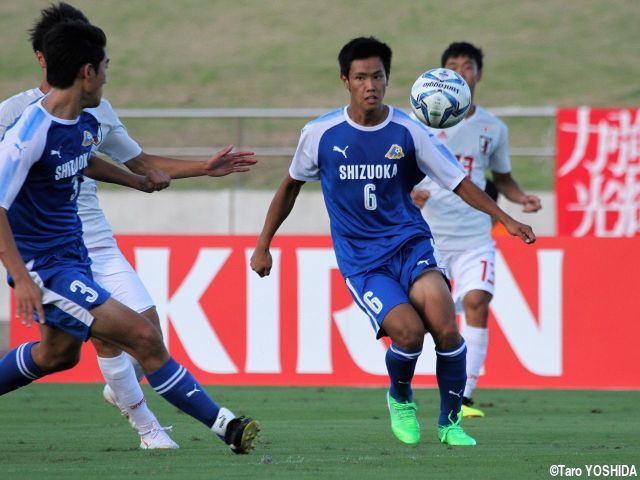 [SBSカップ]U-18日本代表を零封、静岡ユースはPK戦で敗れるも拮抗した戦いを自信に