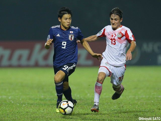 [AFC U-16選手権]もっと必要だった「強引さ」。MF中野桂太はチームを勝たせるゴール誓う