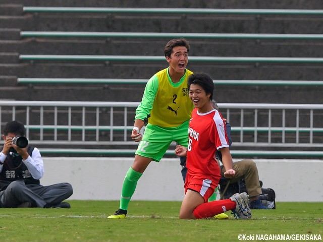 [MOM2633]埼玉県FW大澤朋也(大宮ユース、1年)_ついに決めた!仲間や双子の兄の期待応える優勝ゴール! 