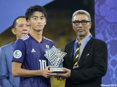 「もう何でもいいから決めたかった」初ゴールが優勝弾!エースFW西川潤がAFC U-16選手権MVP!