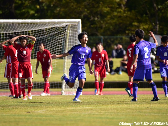 ゴールラッシュで決勝進出!! 全6得点を決めた富山一の頼れるスコアラーたち(8枚)