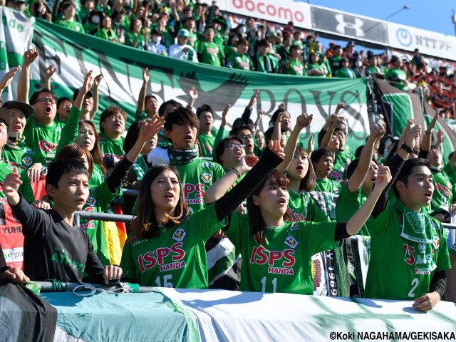 選手とともに戦った東京Vサポーター、まずは第一関門を突破!!(20枚)