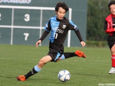 川崎F U-18はFW有田、FW山田がゴール奪うも…(6枚)