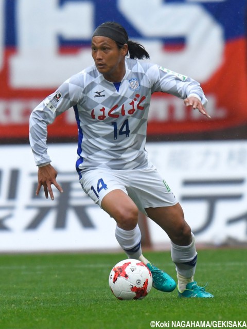 甲府がMF田中佑昌の退団を発表「まだまだサッカーを続けるつもりです」