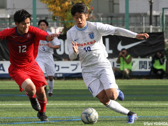 U-19日本代表に“飛び級招集”された桐光学園FW西川潤(5枚)