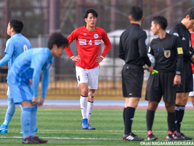 東海学園大の長崎内定DF鹿山拓真、初戦敗退に涙…「全国では通用しない」(5枚)