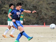 身体絞り、キレと安定感増した大津のU-18代表CB吉村、静学封じに貢献