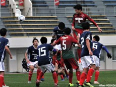 U-17日本代表FW染野が尚志をプレミアへ導く決勝ヘッド!(8枚)