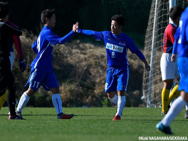 [横山杯]復権へ向けて力磨く市立船橋が3発勝利。「個人」「頑張るレベル」を引き上げる大会に