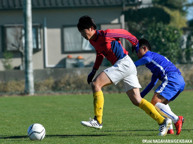 [横山杯]“ビジャレアルメソッド”取り入れ、独自の進化。鹿島学園は選手、コーチ陣も学びの日々