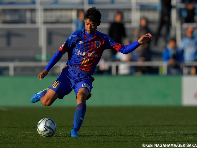 FC東京U-15深川“背番号10”MF安田虎士朗、「去年より強い自信はあります」(5枚)