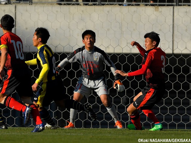 好セーブ連発で完封貢献の瀬戸内GK井上大也(6枚)