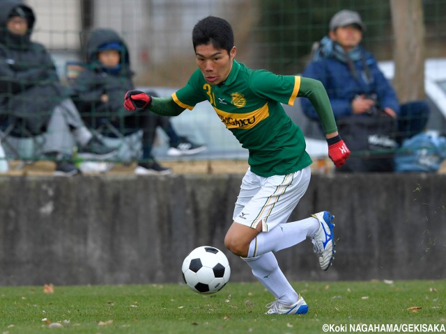 [NB CUP]“静学のアザール”に。U-17日本代表の高速アタッカーFW松村(4枚)