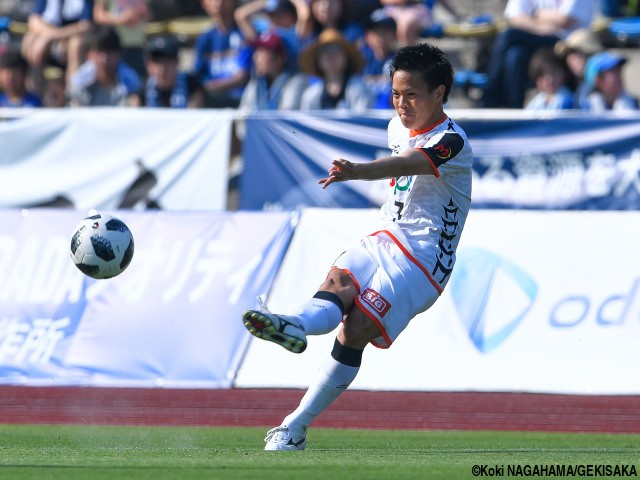 山口MF大崎が栃木移籍を決断「短い選手生命、選択が間違っていなかったと思えるように」