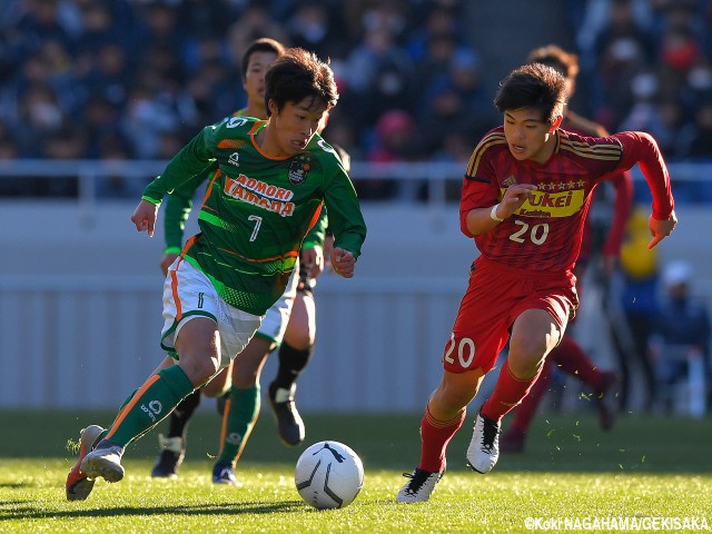 青森山田の“次期10番”武田英寿「来年ここに戻ってこれたら最高」