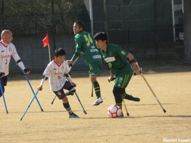 [アンプティ東日本リーグ]FCアウボラーダがW杯日本代表・秋葉の記念すべき開幕2ゴールで快勝